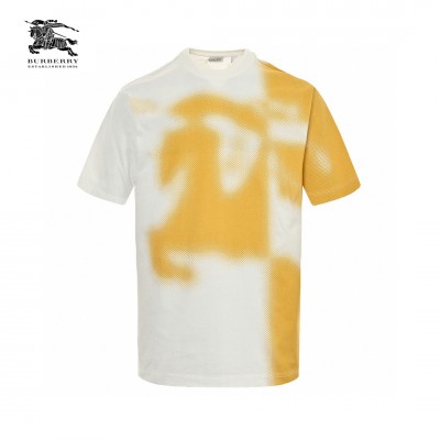 Burberry Gradient Equestrian Logo Yellow T-Shirt