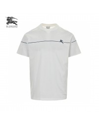 Burberry Equestrian Logo White T-Shirt
