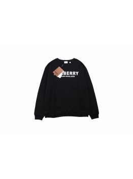 Burberry Black Sweatshirt with Logo