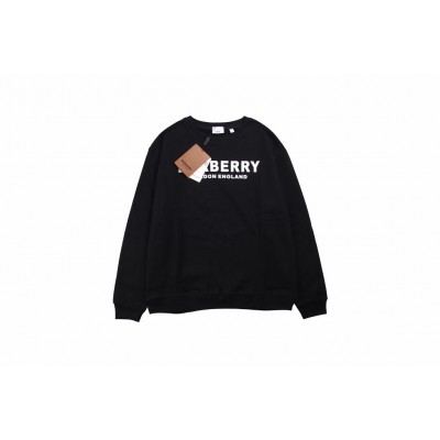 Burberry Black Sweatshirt with Logo