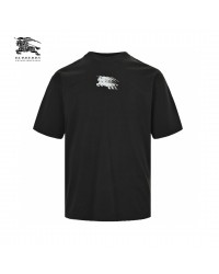 Burberry Knight Motion Logo Black T-Shirt