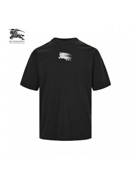 Burberry Knight Motion Logo Black T-Shirt