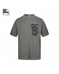 Burberry Grey T-Shirt with Logo
