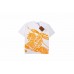 Burberry Knight Print T-Shirt - White and Orange