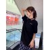 Burberry Striped Collar Black Polo Shirt