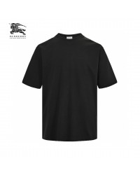 Burberry Black Cotton T-Shirt