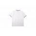 Burberry Textured Polo Shirt in White