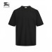 Burberry Black T-Shirt with Side Logo