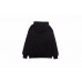 Burberry Black Hoodie with Logo Patch