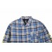 Burberry Blue Plaid Shirt