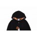 BURBERRY ZIP-UP HOODIE BLACK