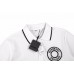 Burberry Textured Polo Shirt in White