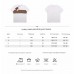 Burberry Check Panel T-Shirt (White)