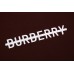 Burberry T-Shirt with Strikethrough Logo