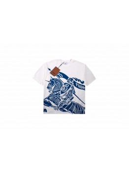 Burberry Knight Print T-Shirt - White