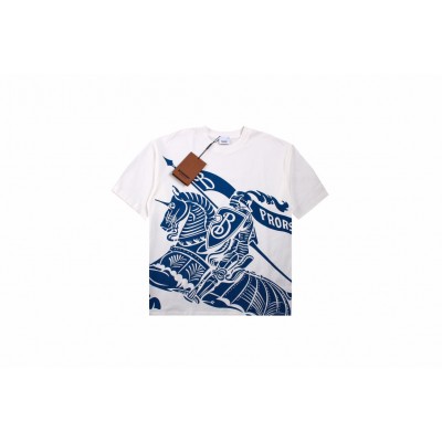 Burberry Knight Print T-Shirt - White