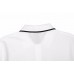 Burberry Textured Polo Shirt in White