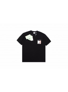 Burberry T-shirt with Check Pocket