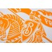 Burberry Knight Print T-Shirt - White and Orange