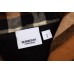 BURBERRY CHECK HOOD COTTON HOODIE BLACK