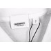 Burberry Textured Polo Shirt in White