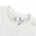 Burberry White T-Shirt with Graphic Text
