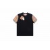 Burberry Check Sleeve T-Shirt (Black)