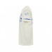 Burberry White T-Shirt with Blue Design
