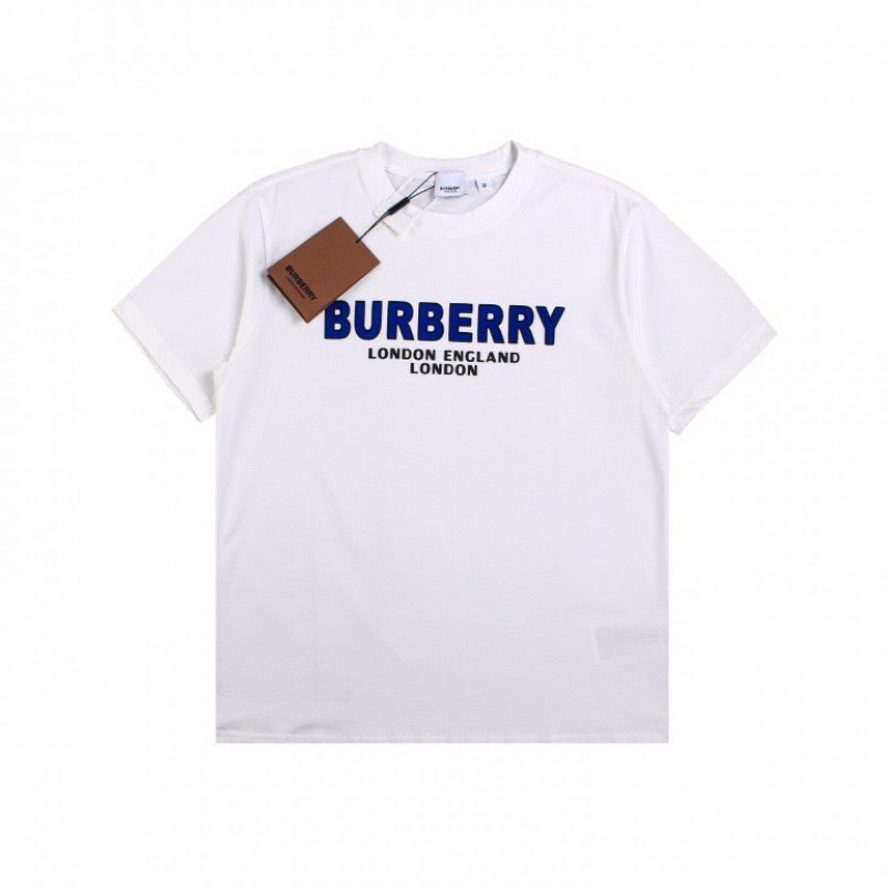 BURBERRY LONDON ENGLAND LOGO T-SHIRT WHITE