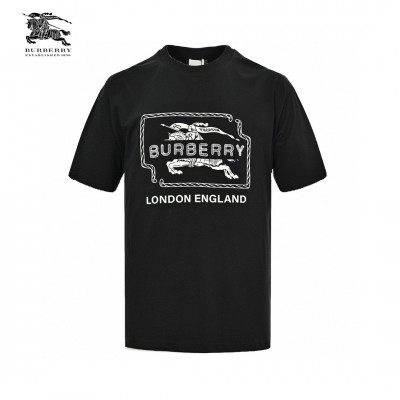 Burberry London England Black Graphic T-Shirt