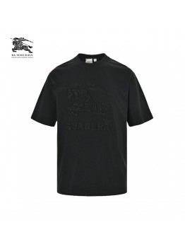 Burberry T-Shirt - Embroidered Knight Logo