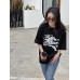 Burberry T-Shirt - Black with Graphic Design
