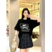 Burberry London England Black Graphic T-Shirt