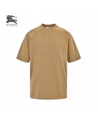 Burberry T-Shirt - Embroidered Knight Logo