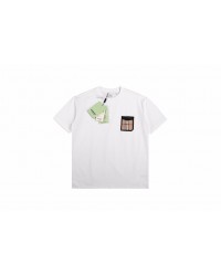 Burberry T-shirt with Check Pocket