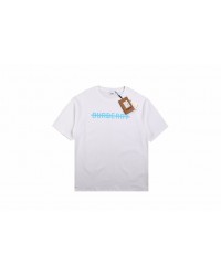 Burberry T-Shirt with Strikethrough Logo