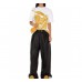 Burberry Knight Print T-Shirt - White and Orange