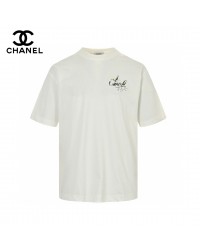 Chanel Signature Logo White T-Shirt