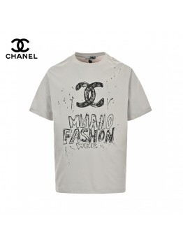 Chanel Milano Fashion Week T-Shirt (Gray)