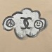 Chanel Cloud Logo T-Shirt in Beige