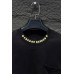 CHROME HEARTS YELLOW COLLAR LONGSLEEVE BLACK