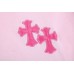 CHROME HEARTS HORSE SHOE LOGO T-SHIRT PINK