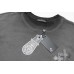 CHROME HEARTS CROSS PATCH T-SHIRT WASHED GREY