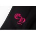 CHROME HEARTS PINK HORSE SHOE LOGO SWEATSHIRT BLACK
