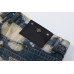 CHROME HEARTS TIE DYE WHITE ORANGE CROSS PATCH JEANS