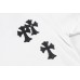 CHROME HEARTS CROSS PATCH SWEATSHIRT WHITE