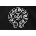 CHROME HEARTS ASYMMETRICAL ZIP HOODIE BLACK