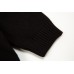 CHROME HEARTS BLACK CROSS PATCH HOODIE BLACK