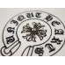 CHROME HEARTS HORSE SHOE LOGO LONGSLEEVE WHITE BLACK