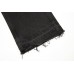 CHROME HEARTS BLACK CROSS PATCH JEANS BLACK